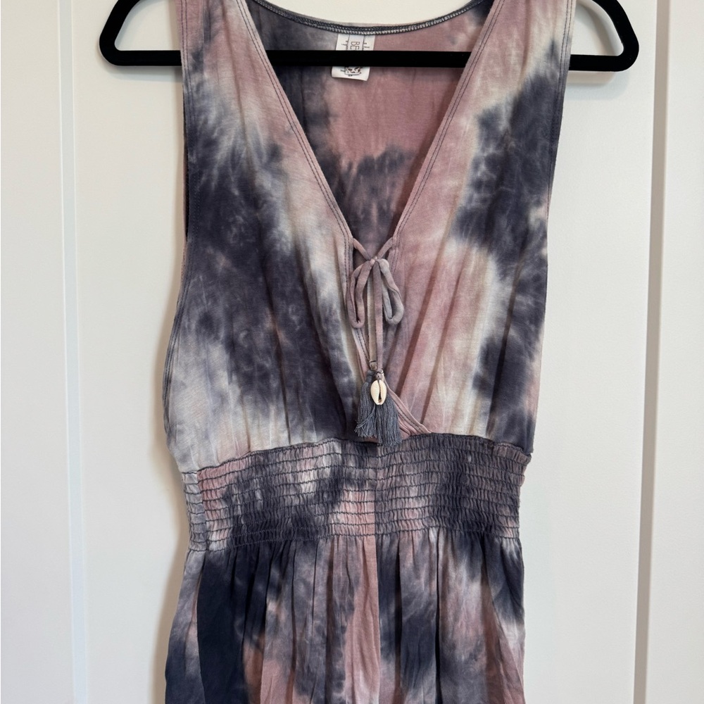 BECCA Lavender and Gray romper